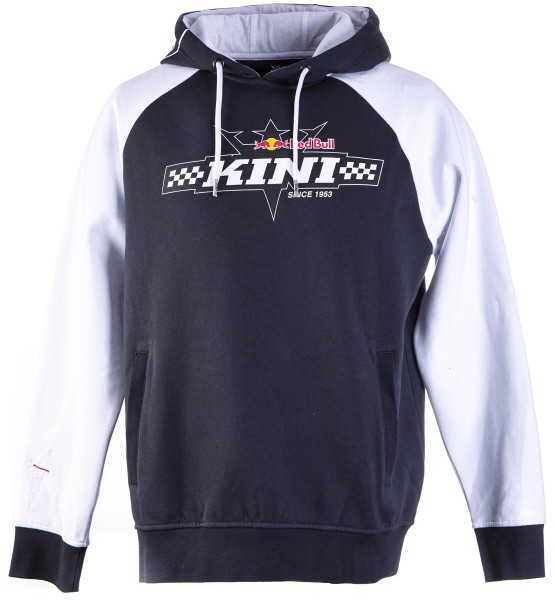 Kini Red Bull Finish Flag Hoodie White/Anthrazit