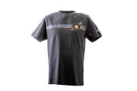 KINI Red Bull Stripes Tee Anthracite