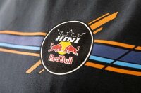 KINI Red Bull Stripes Tee Anthracite