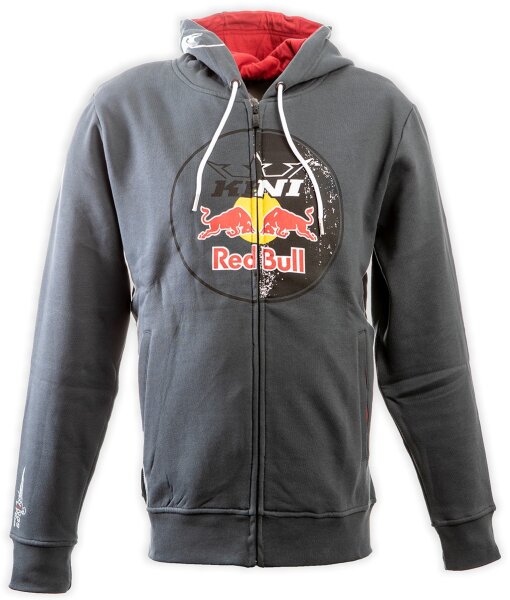 KINI Red Bull Circle Hoodie Dark Grey