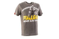 KINI Redl Bull Fullgas Retro Tee - Heather Grey