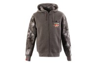 KINI Red Bull Urban Camo Zip Hoodie - Dark Grey