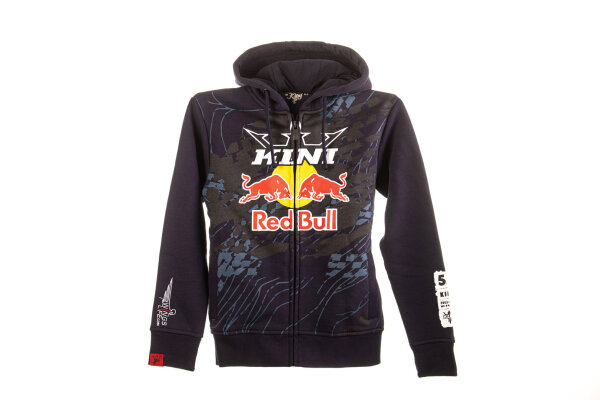 KINI Red Bull Kids Topography Zip Hoodie - Night Sky