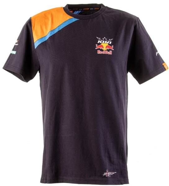 KINI Red Bull Team T-shirt - Navy/Orange