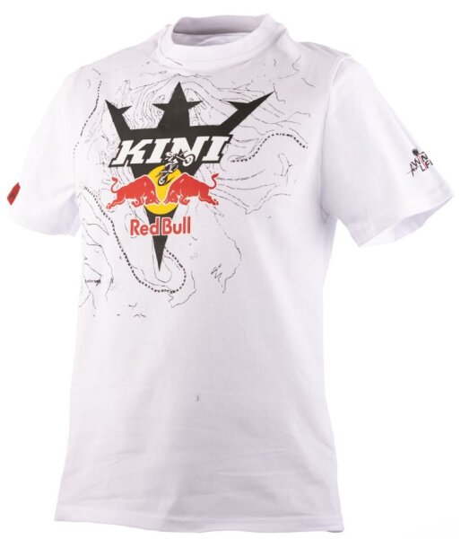 KINI Red Bull Path Tee White