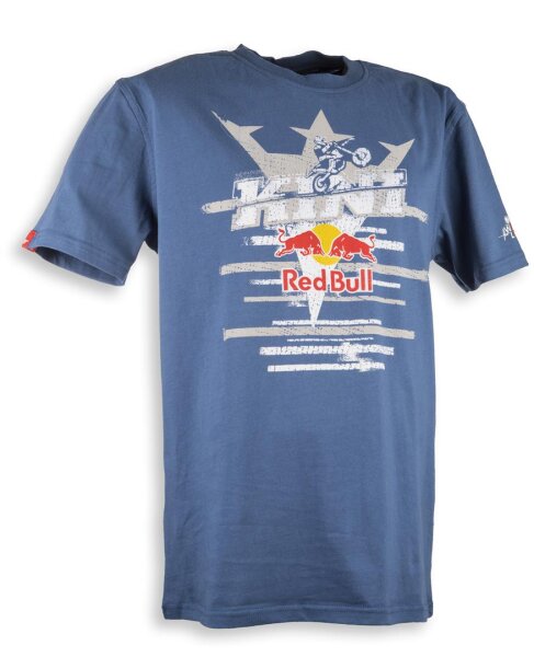 KINI Red Bull Steps Tee Blue Size L