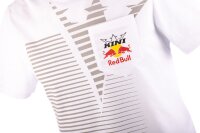 KINI Red Bull Lines Tee - White -