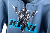 KINI Red Bull Kids Punk Hoodie -  Privincial Blue -