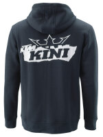 KINI Ripped Logo Zip Hoodie